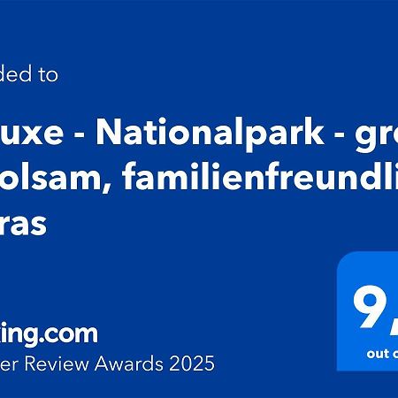 EllweilerDeluxe - Nationalpark - Gross, Erholsam, Familienfreundlich, Extrasアパートメント エクステリア 写真